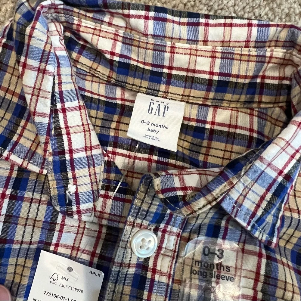Baby Gap Button Up and Jeans